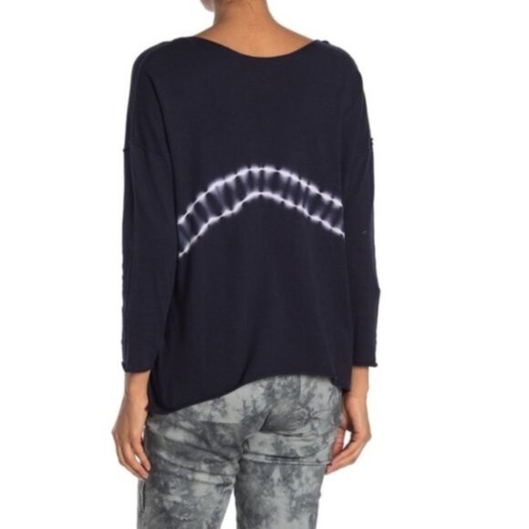 Democracy Tie Dye Long Sleeve Sweater - Picture 2 of 6